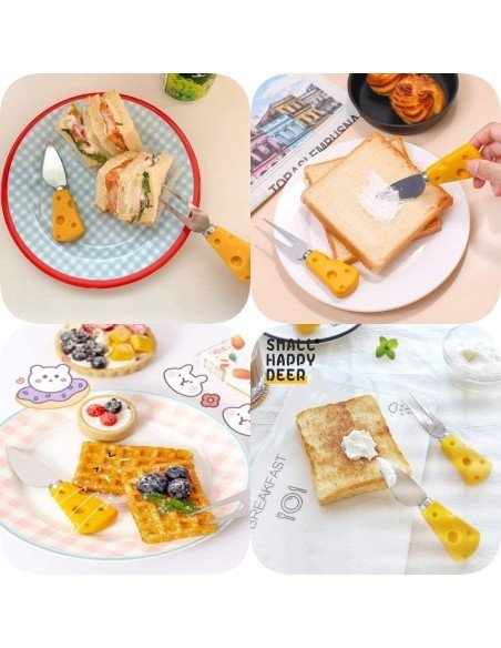 Setx5 Cuchillos Queso Utensilios Charcutería Setx5 Cuchillos Queso Utensilios Charcutería