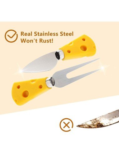 Setx5 Cuchillos Queso Utensilios Charcutería