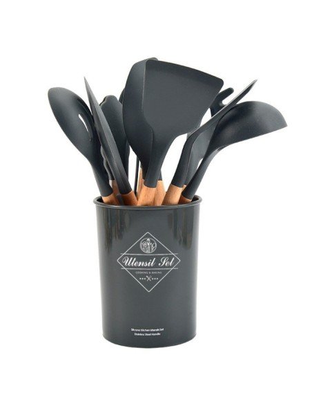 Setx12 Utensilios SIlicona Antiadherentes Cocina Setx12 Utensilios SIlicona Antiadherentes Cocina