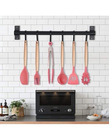 Setx12 Utensilios SIlicona Antiadherentes Cocina