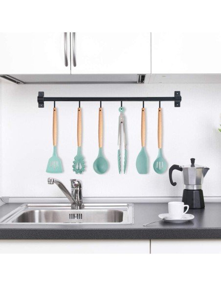 Setx12 Utensilios SIlicona Antiadherentes Cocina Setx12 Utensilios SIlicona Antiadherentes Cocina