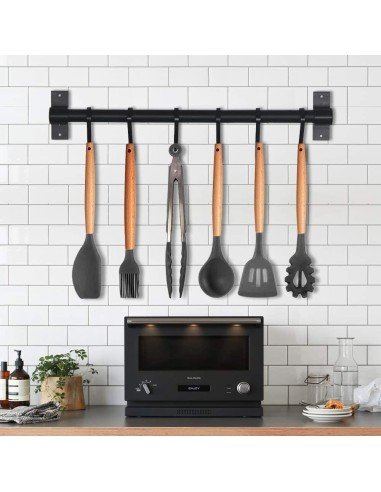 Setx12 Utensilios SIlicona Antiadherentes Cocina