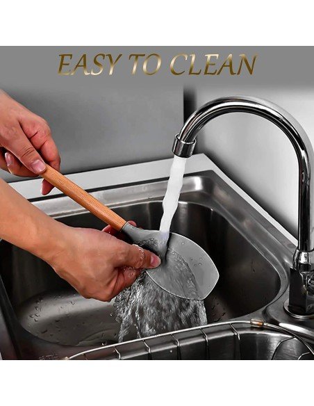 Setx12 Utensilios SIlicona Antiadherentes Cocina