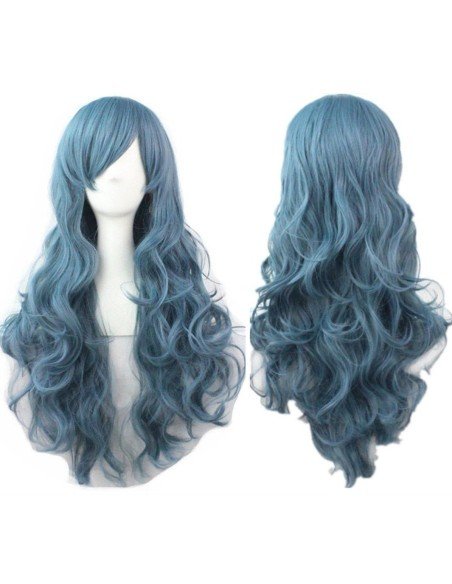 Peluca Ondulada Cosplay Ondulada de 80m cabello Kanekalon