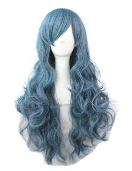 Peluca Ondulada Cosplay Ondulada de 80m cabello Kanekalon