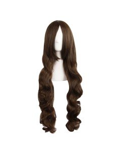 ⭐ Peluca Cosplay Ondulada 80cm Kanekalon Cafe 2