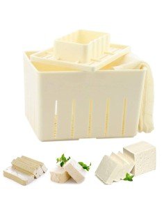 Mangocore Tofu Molde a Presión de queso Kit + Cheese Cloth Soy