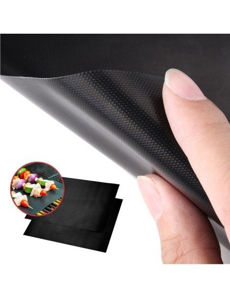 Set X6 Láminas Antiadherentes Asados Parrilla Bbq + Obsequiio Set X6 Láminas Antiadherentes Asados Parrilla Bbq + Obsequiio