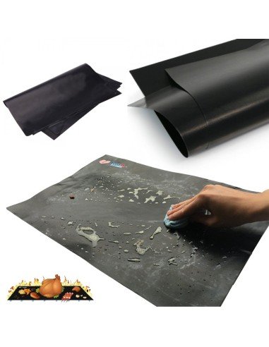 Set X6 Láminas Antiadherentes Asados Parrilla Bbq + Obsequiio