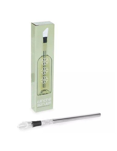 Enfriador de Vino en Acero inoxidable + aireador Chiller