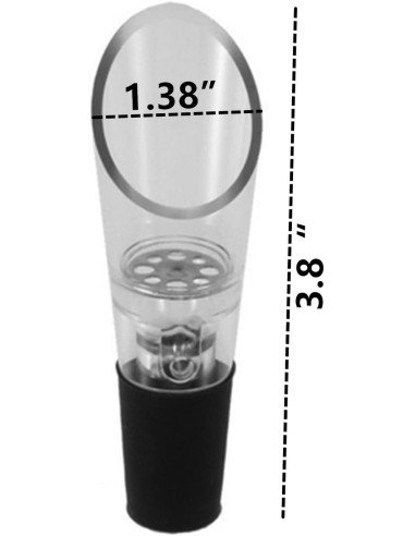 Setx3 Dosificador Aireador Vino tapón vertedor servidor d Licor