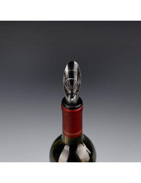 Dosificador Aireador Vino en Acero inoxidable