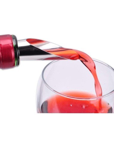 Dosificador Aireador Vino en Acero inoxidable