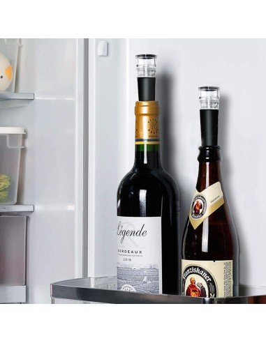 Tapón al Vacío Botella Vino Tapa Hermética Reutilizable Bartender