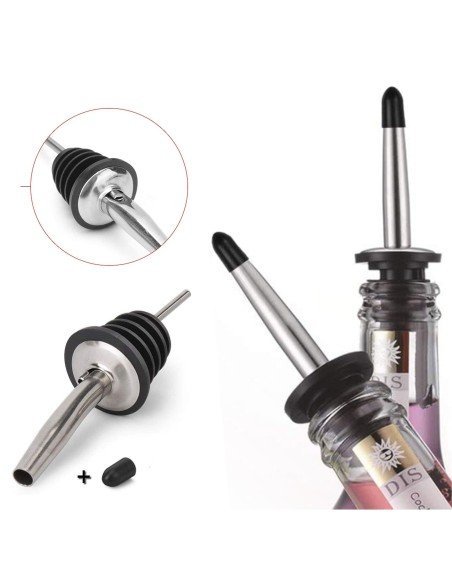 Setx3 Tapa Dispensador dosificador Botella Coctel Bartender