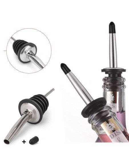 Setx3 Tapa Dispensador dosificador Botella Coctel Bartender