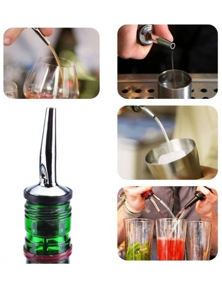 Setx3 Tapa Dispensador dosificador Botella Coctel Bartender