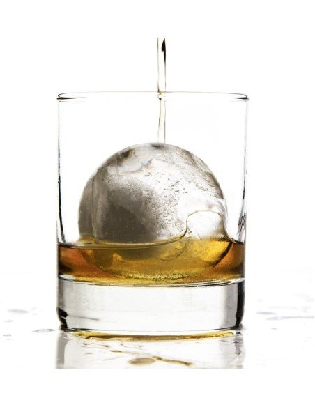 Hielo en bolas, molde de silicona para hacer esferas de hielo 2.5"