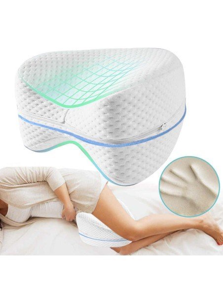 Almohada de Entre Pierna Rodillas Memory Pillow foam Ortopédicas