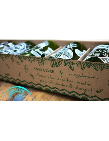 Pack x 6 unidades de Vasos Reciclados EseLatino .. deja huella positiva !!