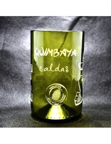 Vaso Reciclado Ancentrales Cultura Quimbaya EseLatino .. deja huella posiva !!