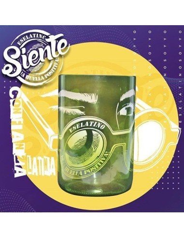 Pack x4 unidad Vasos Reciclados EseLatino .. deja huella positiva !!