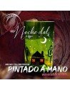 Vaso Reciclado Noche del Campo Pintado a Mano !!