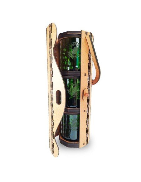 Licorera Lujo 3 Vasos reciclados Whisky Ecológico eseLatino Licorera Lujo 3 Vasos reciclados Whisky Ecológico eseLatino