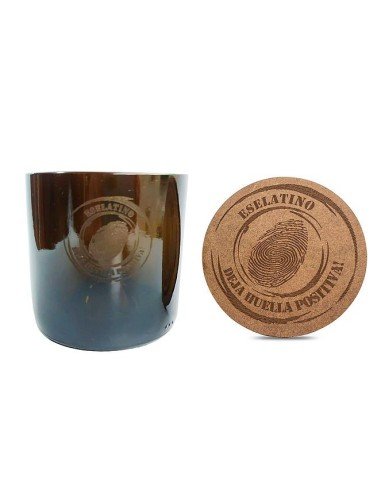 Licorera Lujo 3 Vasos reciclados Whisky Ecológico eseLatino