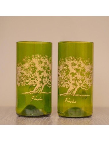 Setx2 Pareja Vasos Altos Reciclados Malteadas !!