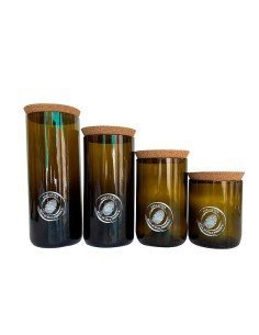 Setx4 Contenedores tapa Corcho eseLatino !! 2
