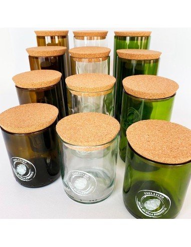 Setx4 Contenedores tapa Corcho eseLatino !!