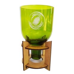 Maceta Suculenta Matero Vidrio Reciclado eseLatino !!