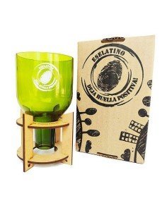 Maceta Suculenta Matero Vidrio Reciclado eseLatino !!