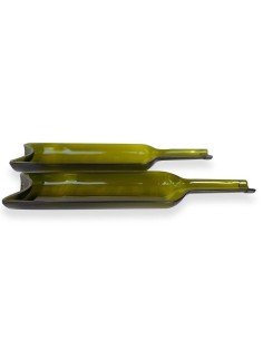 Set x2 Bandejas Sushi Botella Vidrio Reciclado Pasabocas eseLatino !! 2