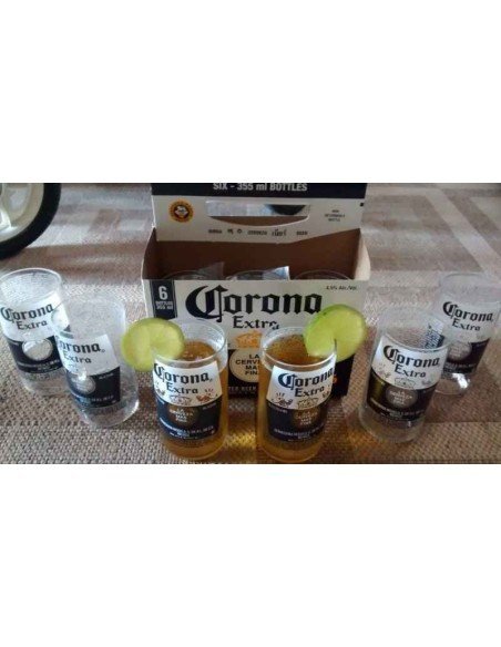 Setx6 Vasos Cerveza Recicladas Ecológico eseLatino !!