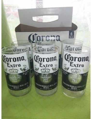 Setx6 Vasos Cerveza Recicladas Ecológico eseLatino !!