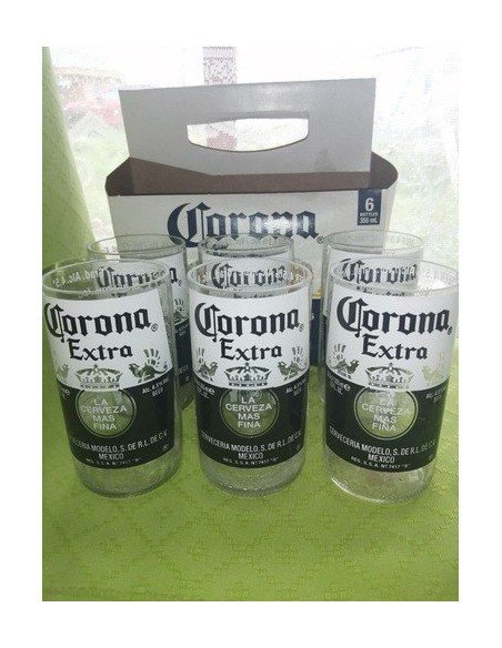 Setx6 Vasos Cerveza Recicladas Ecológico eseLatino !!