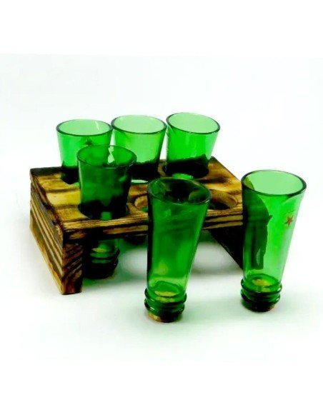 Setx6 Copas Botellas recicladas Ecológico eseLatino !!