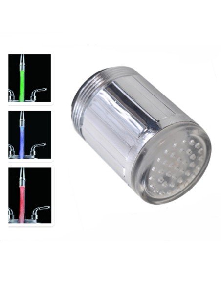 Luz Led Multicolor para Grifo con dínamo (relaxing Shower) Luz Led Multicolor para Grifo con dínamo (relaxing Shower)