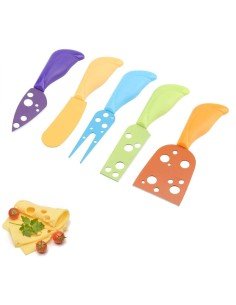 Setx5 Cuchillos Queso Utensilios Antiadherentes 2