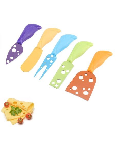 Setx5 Cuchillos Queso Utensilios Antiadherentes Setx5 Cuchillos Queso Utensilios Antiadherentes