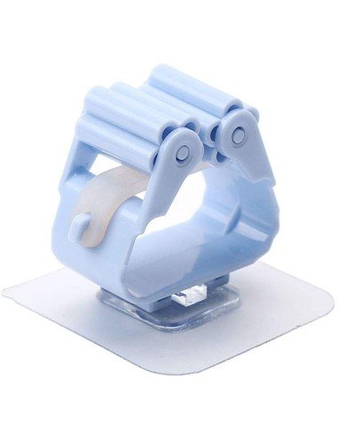 Organizador Wall Mount Multiusos colgador de útiles de Aseo, escobas..