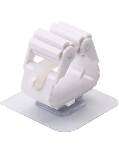 Organizador Wall Mount Multiusos colgador de útiles de Aseo, escobas..