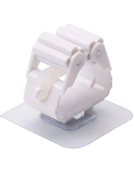 Organizador Wall Mount Multiusos colgador de útiles de Aseo, escobas..