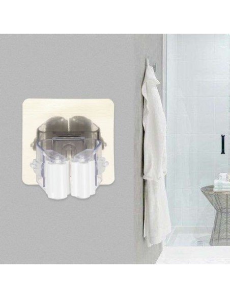 Organizador Wall Mount Multiusos colgador de útiles de Aseo, escobas..