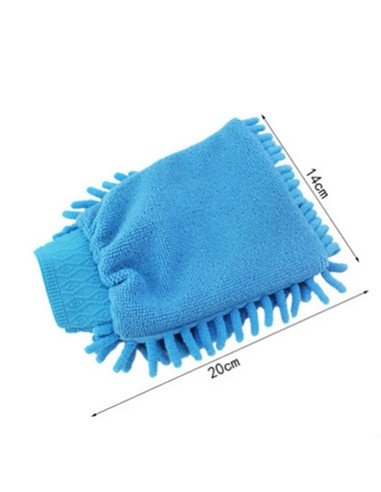 Setx2 Guantes Ultra-limpieza Microfibra Atrapa Polvo