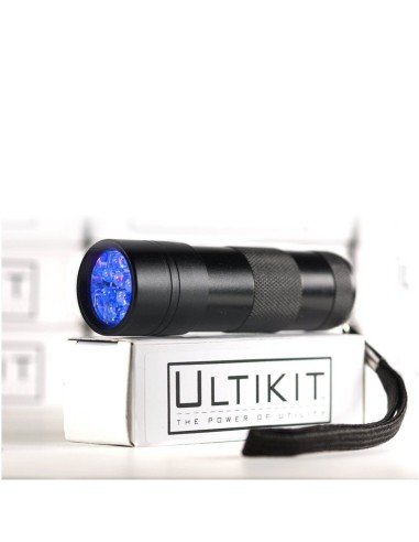 Setx2 Linternas UV blackLight probador billetes Caja Fraude 