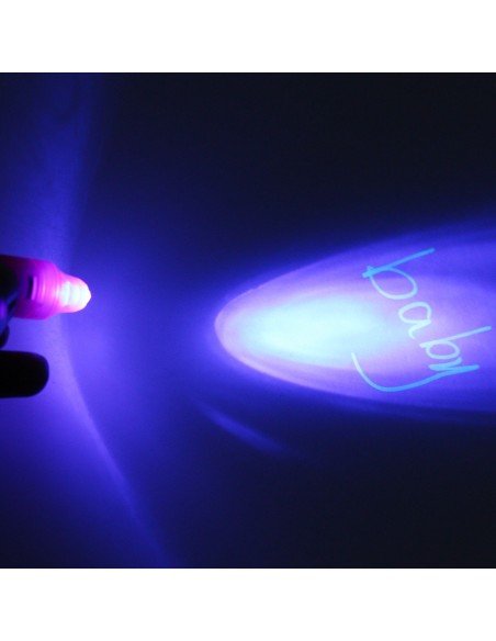 Set x3 Lapiceros mágicos con tinta invisible y Luz Led UV Set x3 Lapiceros mágicos con tinta invisible y Luz Led UV