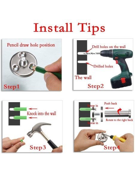 Soporte Toallero Sencillo Barra Niquel Cepillado  Instala Fácil Soporte Toallero Sencillo Barra Niquel Cepillado  Instala Fácil